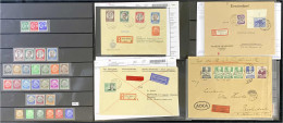 Deutsches Reich 1933-1945 **/Briefe: Postfrische Qualitätssammlung Aufgelockert Mit Einigen Briefe, Teils Auch R-Belege, - Sammlungen