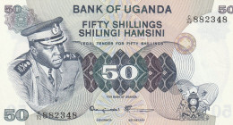 Uganda 50  Shillings ND/1973  P-8   UNC - Uganda