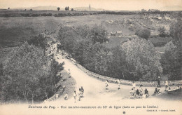 CPA 43 ENV.DU PUY / UNE MARCHE MANOEUVRE DU 86e DE LIGNE / HALTE AU PONT DE LOUDES - Other & Unclassified