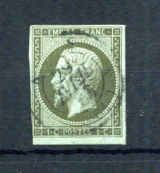 1853-60 FRANCIA France Napoleone III N.11 USATO - 1853-1860 Napoléon III.