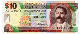 BARBADOS 10 DOLLARS 2007(2009) Pick 68b Unc - Barbados