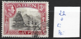 ADEN 22 Oblitéré Côte 1.00 € - Aden (1854-1963)