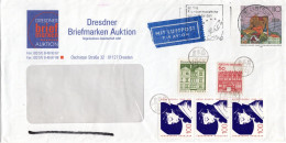 L71681 - Bund - 2000 - 110Pfg GAUmschl M ZusFrank BRIEFZENTRUM 01 -> TOYOHIRA (Japan), M "Nachtraeglich Entwertet"-Stpl - Cartas & Documentos