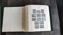 TIMBRE ALBUM LEUCHTTURM FRANCE 1982 / 1994 N** COMPLET VENDU VALEUR FACIALE TBE - 1980-1989