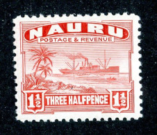 7548 BCx Nauru 1937 Scott # 19a M* (offers Welcome) - Nauru