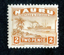 7550 BCx Nauru 1937 Scott # 20a M* (offers Welcome) - Nauru