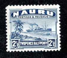 7551 BCx Nauru 1948 Scott # 21a M* (offers Welcome) - Nauru