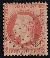 France N°31 - Oblitéré Ancre - Petit Pli Sinon TB - 1863-1870 Napoleon III Gelauwerd