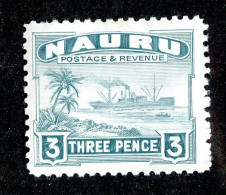 7553 BCx Nauru 1948 Scott # 22a M* (offers Welcome) - Nauru