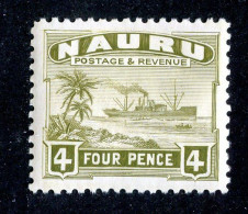 7554 BCx Nauru 1937 Scott # 23a M* (offers Welcome) - Nauru