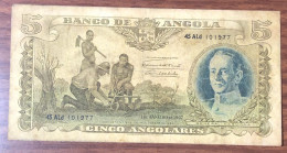 Angola Portogallo 5  Angolares 1947 PICK#77 Lotto 649 - Angola