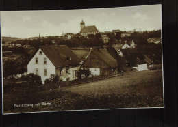 DR: AK Von Marienberg Mit Dörfel Vom 4.2.1926- Nicht Gelaufen - Marienberg