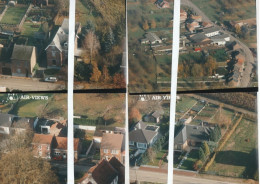 Borlo ( Gingelom ) : Thewitstraat  -----  4 Luchtfoto's - Gingelom