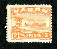 7564 BCx Nauru 1924 Scott # 20 M* (offers Welcome) - Nauru