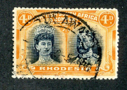 7567 BCx Rhodesia 1910 Scott # 106 Used (offers Welcome) - Rhodesien (1964-1980)