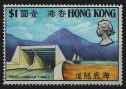 Hongkong 1972 - Mi-Nr. 263 ** - MNH - Cross-Harbour Tunnel - Ongebruikt