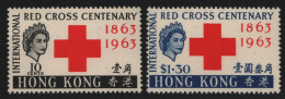 Hongkong 1963 - Mi-Nr. 212-213 ** - MNH - Rotes Kreuz / Red Cross - Neufs