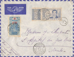 Lettre De Sougueta Par Avion Du 22 Mais 1940 Pour Besancon Doubs - Lettres & Documents