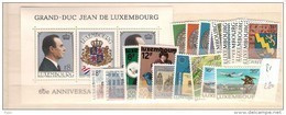 1981 MNH Luxemburg, Year Complete According To Michel, Postfris - Años Completos