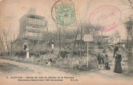 Sannois * Entrée Du Bois Du Moulin De La Terrasse * Restaurant * Cachet - Sannois