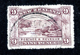 7574 BCx New Zealand 1902 Scott # 117 Used (offers Welcome) - Gebruikt