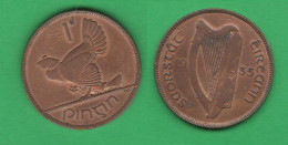 EIRE Irlanda 1 Penny 1953 - Irlande