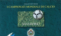 1998 SAN MARINO L5 Libretto 5 MNH ** Coppa Del Mondo Di Calcio FRANCE '98 - Booklets