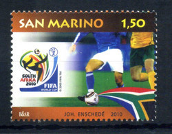2010 SAN MARINO SET MNH ** 2285 Mondiali FIFA Sud Africa, Sport, Calcio, Football - Neufs