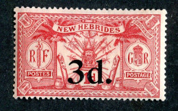 7579 BCx New Hebrides 1924 Scott # 40 MNH** (offers Welcome) - Neufs
