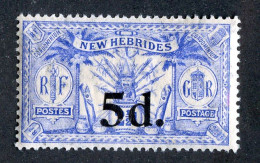 7580 BCx New Hebrides 1924 Scott # 39 MNH** (offers Welcome) - Unused Stamps