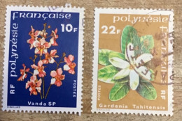 POLYNÉSIE. Fleurs N° 128 Et 129 - Used Stamps