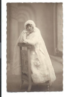Lucie BOURGEOIS - Nom écrit Au Dos De La CARTE PHOTO - Genealogy