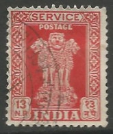 INDE / DE SERVICE N° 19 OBLITERE - Timbres De Service