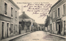 St Denis D'orques * La Poste Et La Rue Principale Du Village * Commerce Magasin AMESLON * Boulangerie - Other & Unclassified