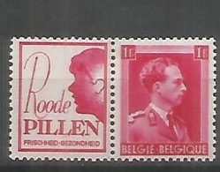 BELGICA SELLO CON PUBLICIDAD TIMBRES POSTES JEAN SILOMBRA - Pharmazie