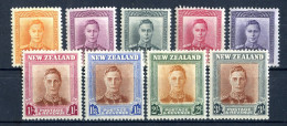 7598 BCx New Zealand 1947 Scott # 258/68 MLH* (offers Welcome) - Ungebraucht