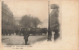 Paris * Incendie Du Théâtre Français Le 8 Mars 1900 * Catastrophe * Salle De Spectacle - Autres Monuments, édifices