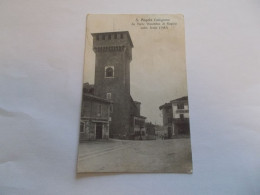 SAN ANGELO LODIGIANO LOMBARDIA  ( ITALY ITALIA ) LA TORRE VISCONTEA DI REGINA DELLA SCALA  1921 - Lodi