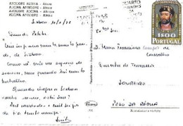 Portugal & Marcofilia,Antilope Alcina, Ragelaphus Oryx, Lisboa A Peso Da Regua 1972 (396) - Cartas & Documentos