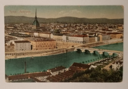 PIEMONTE TORINO PANORAMA 02 Formato Piccolo Colore Viaggiata Nel 1915 Condizioni Buone - Viste Panoramiche, Panorama