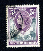 7605 BCx Rhodesia 1953 Scott # 72 Used (offers Welcome) - Northern Rhodesia (...-1963)