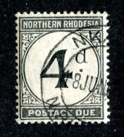 7606 BCx Rhodesia 1929 Scott # J4 Used (offers Welcome) - Northern Rhodesia (...-1963)