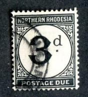 7607 BCx Rhodesia 1929 Scott # J3 Used (offers Welcome) - Noord-Rhodesië (...-1963)