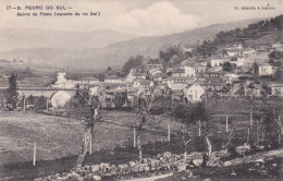 POSTCARD PORTUGAL - S. PEDRO DO SUL - BAIRRO DA PONTE - ( ASPECTO DO RIO SUL ) - Viseu