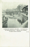 Bruxelles. Accident Du Vendredi 4 Juin 1909. Marché Aux Poissons Et Eglise Sainte-Catherine. Bassins Intérieurs.  - Maritiem