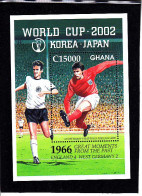 Soccer World Cup 2002 - GHANA - S/S MNH - 2002 – Corée Du Sud / Japon