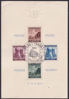 F-EX37644 CZECHOSLOVAKIA 1941 SPECIAL CANCELS BOHEME MORAVIA PRAGA FAIR. - Autres & Non Classés