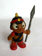 FIGURINE ABEILLE - BULLY 1975 09 SOLDAT AVEC LANCE - Pas MAYA - Sonstige & Ohne Zuordnung