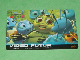 TL6 / Carte Vidéo Futur / Carte Kid N°3 / 1001 Pattes : SUPERBE ( Dans Tous Les Videoclubs De La Chaine VIDEO FUTUR ) - Video Futur
