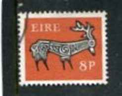 IRELAND/EIRE - 1968  8d  STAG  WATERMARK  E  FINE USED - Usati